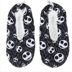 Christmas Jack Reversible Slippers Size L/XL 9-11